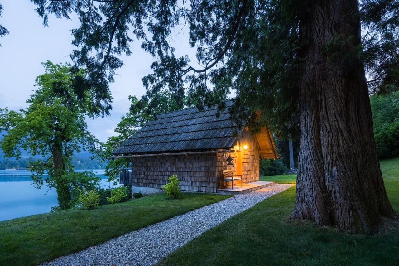 Private Beach House On Lake Блед Экстерьер фото
